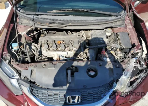 2014 Honda Civic Lx из США, поврежденный, VIN 19XFB2F53EE200775